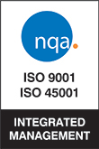NQA ISO 9001 & ISO 45001 logo